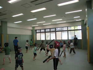 2025年6月21日 藤沢青少年会館　はじめての武道スポーツチャンバラ初心者講習会