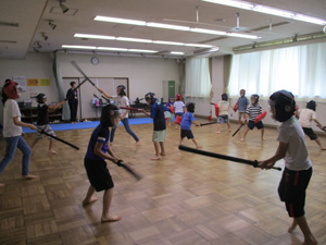 2025年6月29日 茅ヶ崎市鶴嶺公民館　スポーツチャンバラ体験教室